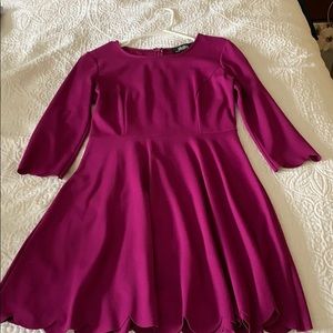 LIKE NEW magenta Lulus dress